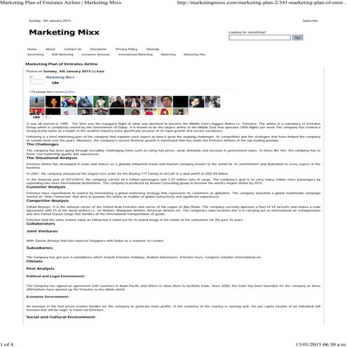 252914750 marketing-plan-of-emirates-airline-marketing-mixx