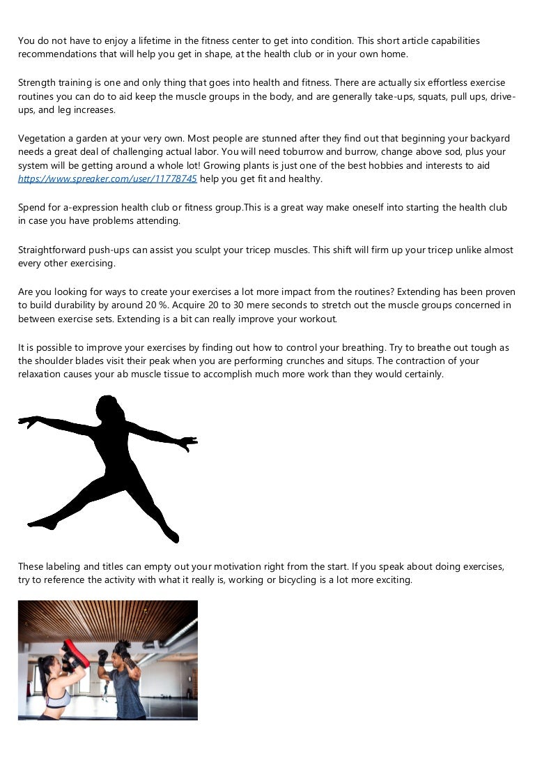 Tips For Boosting Your Physical Fitness With Some Basic Tips