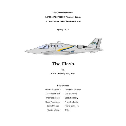 Final Report -Aircraft Design