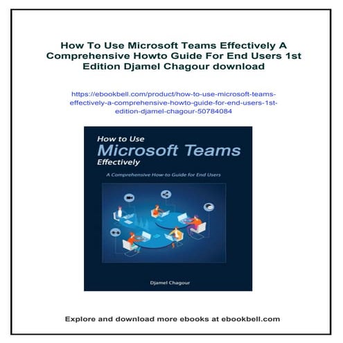 10 Tips para tus reuniones en Microsoft Teams | PDF