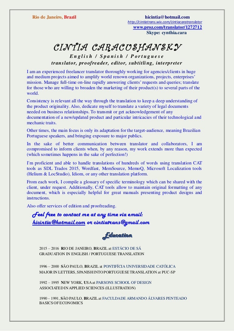 Cynthia Cara Cv 2016_En