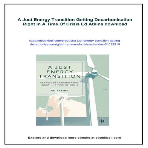 Beyond Rhetoric: Youth-led Solutions for a Sustainable and Just Energy ...