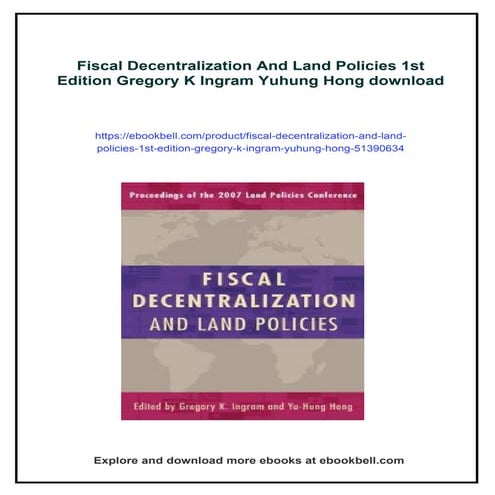 Decentralised Governance Development Programmes and Elite Capture D ...