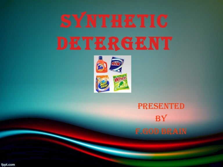synthetic detergent
