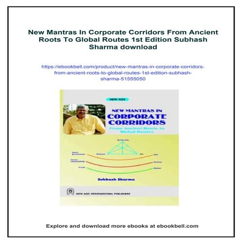 New Mantras In Corporate Corridors From Ancient Roots To Global Routes ...