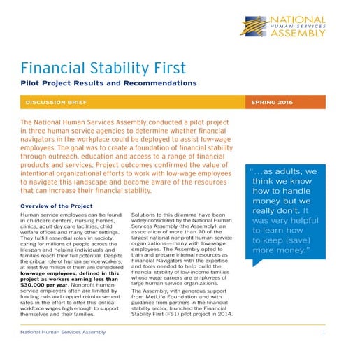 FS1 Discussion Brief