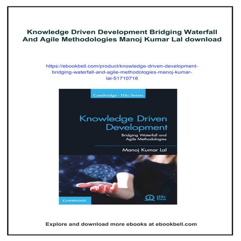 Overview of knowledge driven development (kdd) | PDF