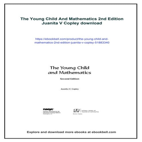 The Young Child And Mathematics 2nd Edition Juanita V Copley | PDF