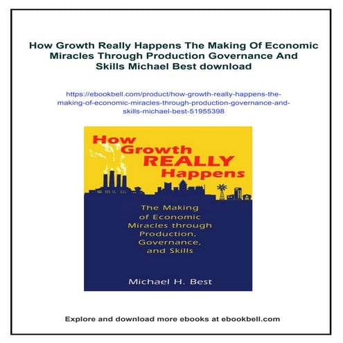 How Growth Really Happens The Making Of Economic Miracles Through Production ...