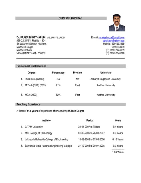 RESUME_Prakash