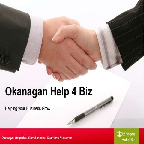 OKHelp4biz presentation Jan 15