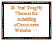 25 Best Shopify Templates for Amazi...