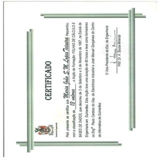 Folhas de calculo e base de dados