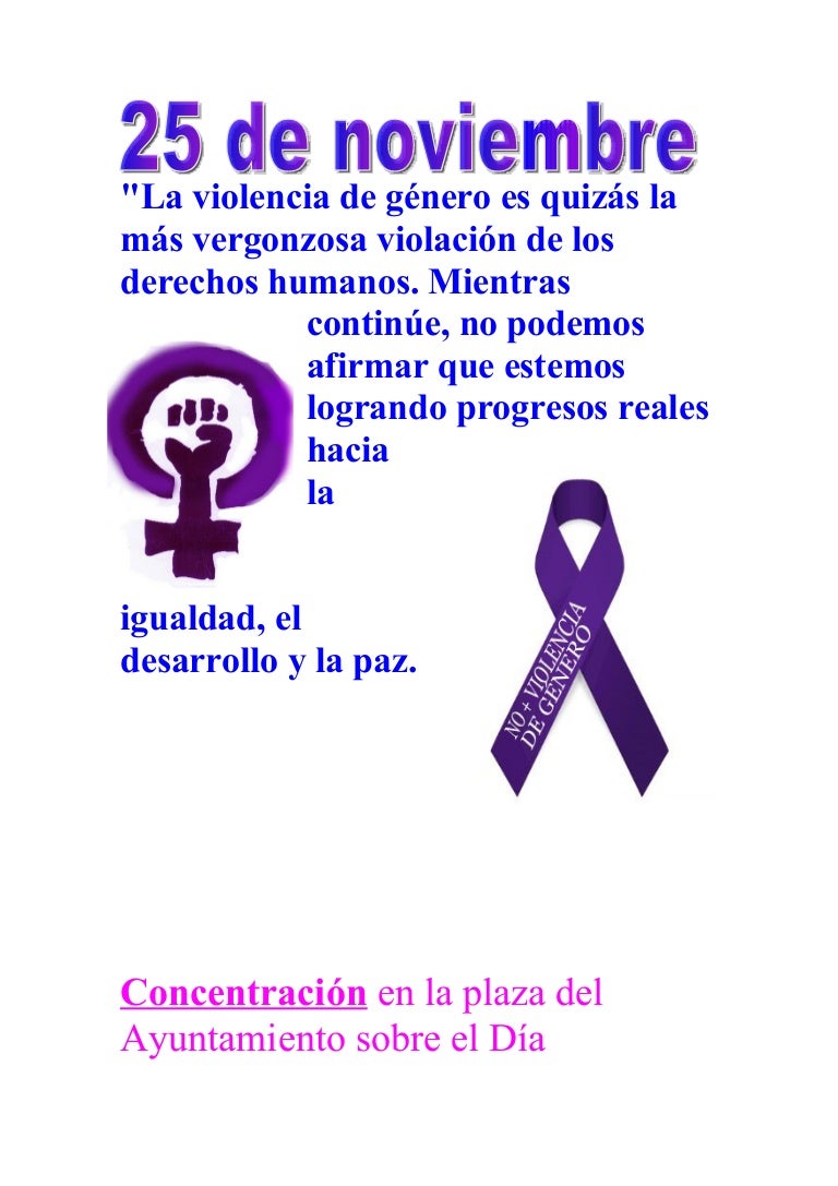 25 de noviembre 25 de noviembre