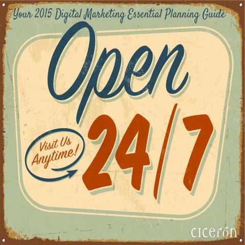 Your 2015 Digital Marketing Essential Planning Guide