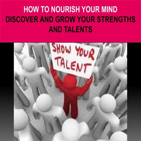 8, discover and grow your strengths and talents | PPTX