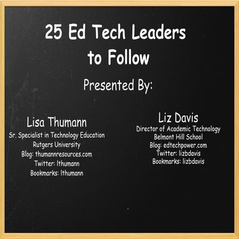 BLC 25 Ed Tech Leaders