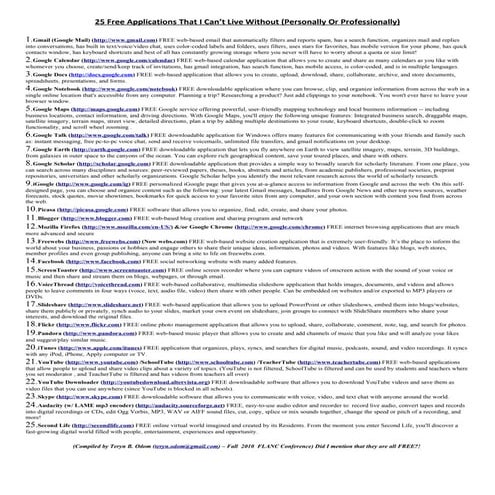 25 free applications_that_i_can_t_live_without