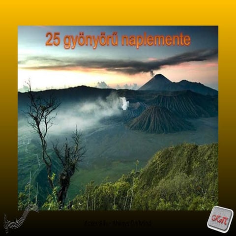 25 gyönyörű naplemente