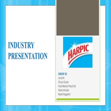 Harpic marketing mix