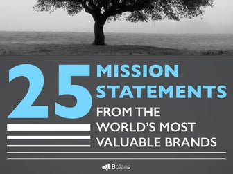 25 Mission Statements From the World's Most Valuable Brands