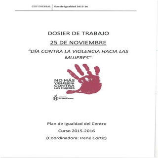 Propuesta de trabajo para el 25 de ...