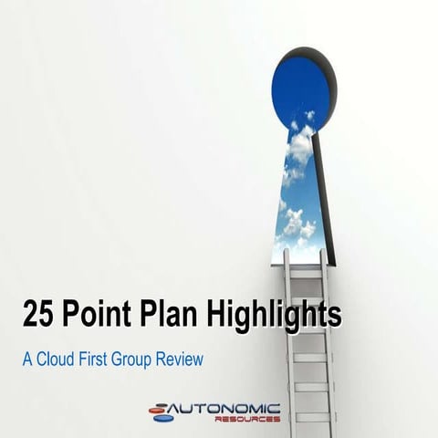 25 Point Plan Highlights