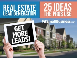 25 Real Estate Lead Generators 