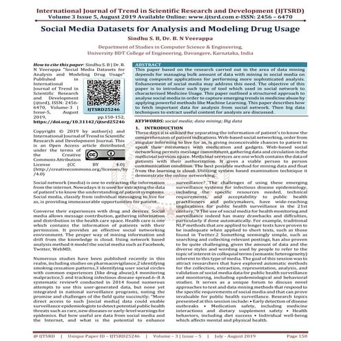Social Media Datasets for Analysis and Modeling Drug Usage