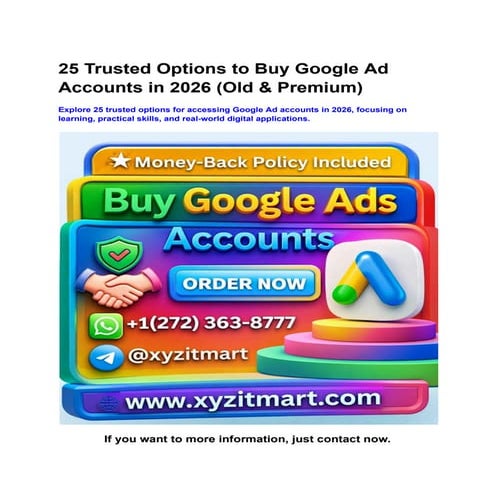 12 Verified & Secure Places to Buy Google Ad Accounts in 2026 for ...