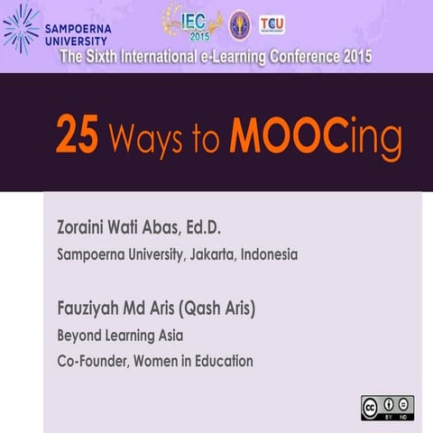25ways to MOOCing