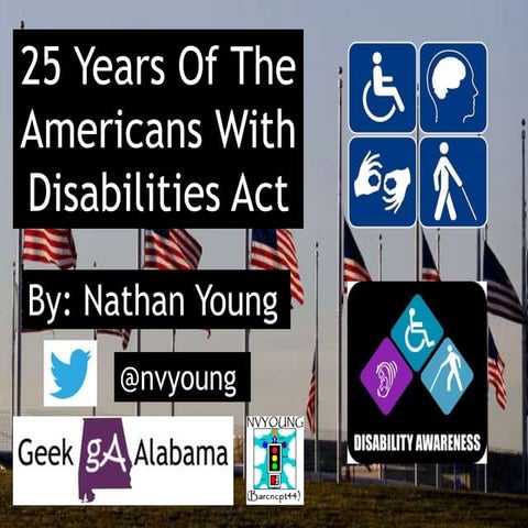 25 Years Of The Americans With Disabilities Act