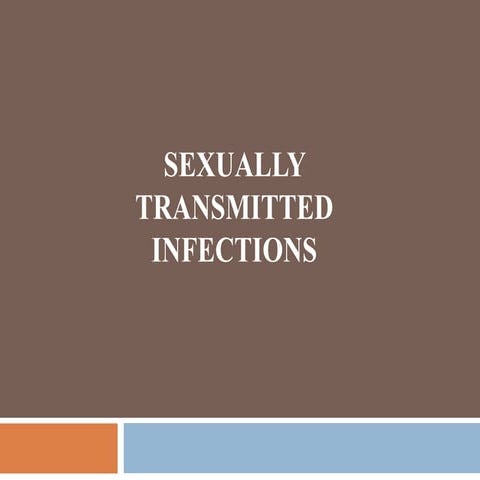 26. sexually transmitted infections