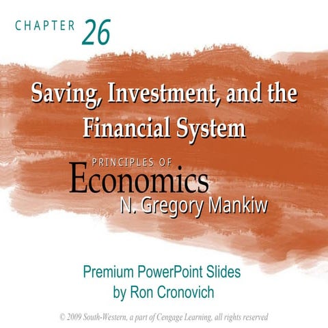George Mankiw Principle of Economics Chapter 26