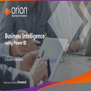 Business Intelligence Using Power bI