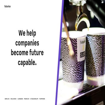 Future of Mobility - Futurice Stockholm