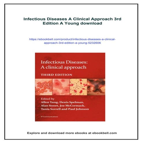 Infectious Diseases A Clinical Approach 3rd Edition A Young | PDF