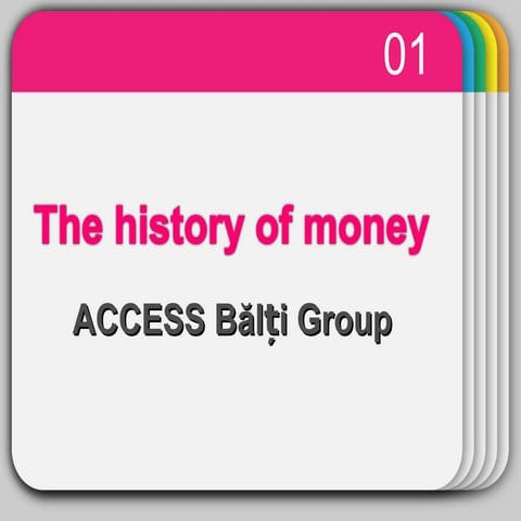 History of money balti