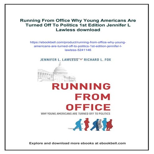 Running From Office Why Young Americans Are Turned Off To Politics 1st ...