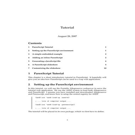 parenscript-tutorial