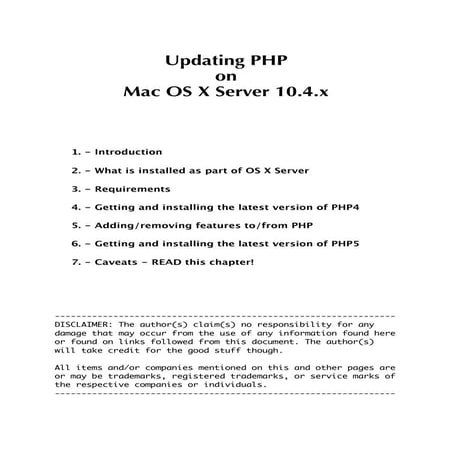 Updating_PHP_on_OS_X_Server