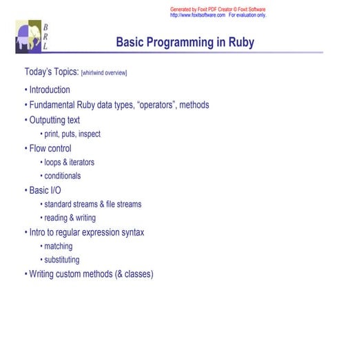 Ruby1_full | PPT