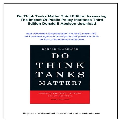 Think tank | PPT
