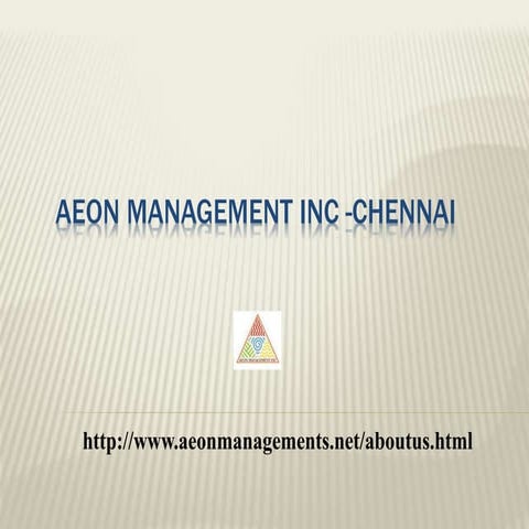 aeon management inc   chennai / Reviews