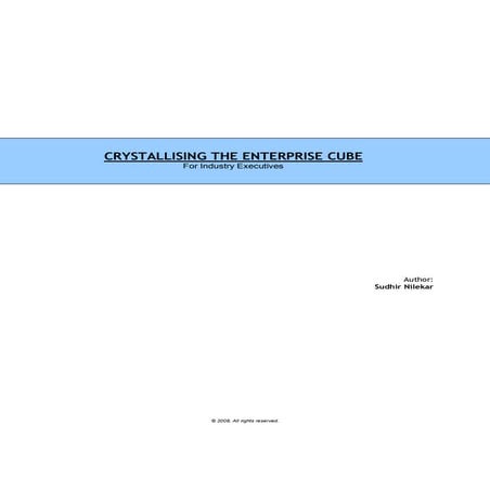 Business and IT Alignment using Architecture