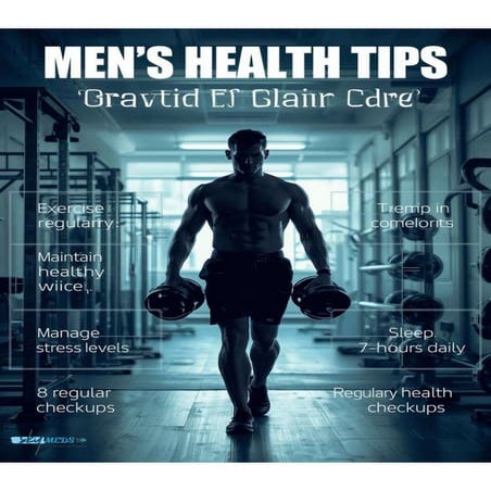 Men’s Health Tips: Daily Habits for Strength and Wellness 💪 | PDF