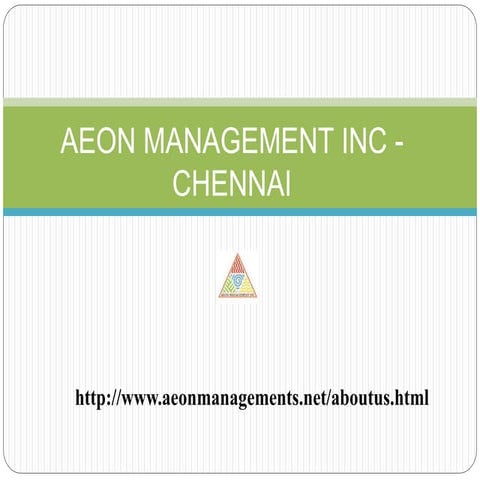 aeon management inc   chennai / Reviews