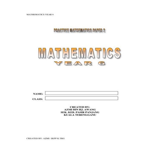 26412362 latihan-math-th6-upsr-kertas-2