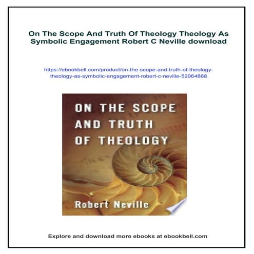 On The Scope And Truth Of Theology Theology As Symbolic Engagement ...