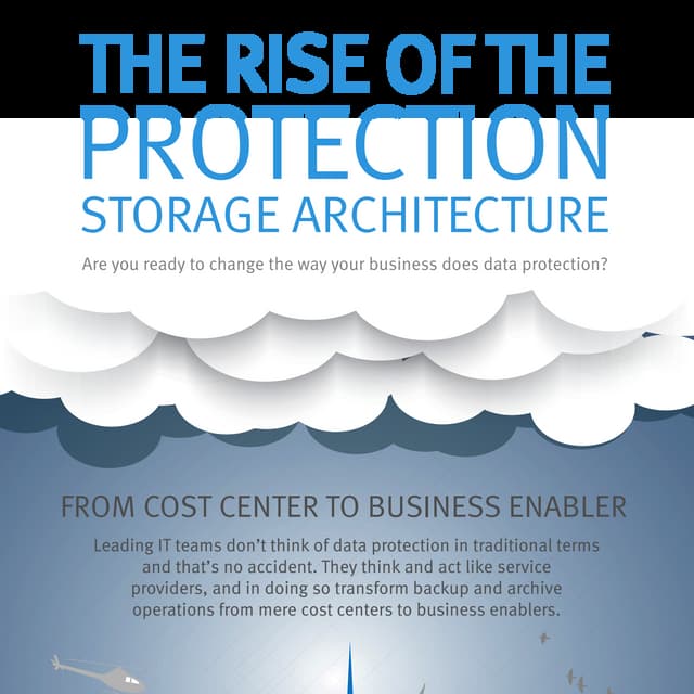 Protection Storage Architecture Infographic 